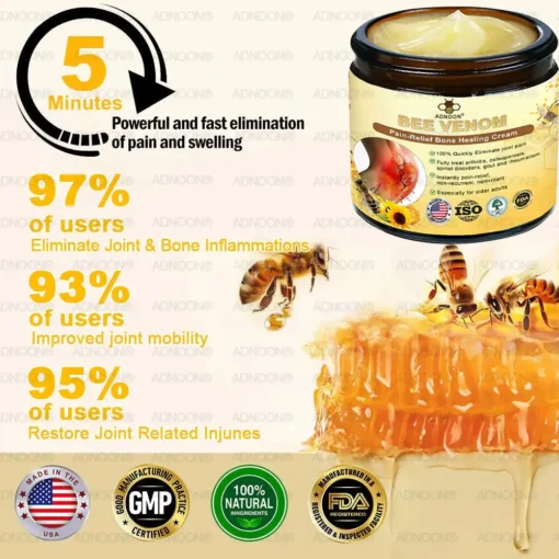 ADNOON® Bee-Venom Pain-Relief Bone Healing Cream