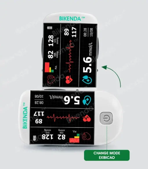 Bikenda™ 3-in-1 Advanced Health Monitor – Blood Glucose, Blood Pressure & ECG with 99.9% Accuracy - Image 12