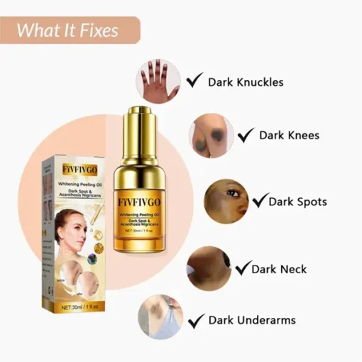 Fivfivgo™ Whitening Peeling Oil for Dark Spot & Acanthosis Nigricans