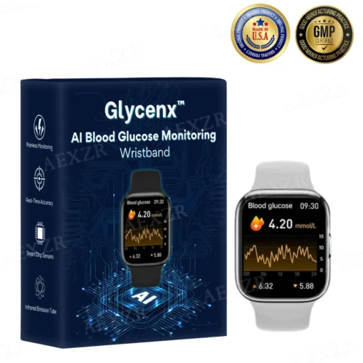 Glycenx™ AI Blood Glucose Monitoring Wristband (𝟟𝟘% 𝕆𝔽𝔽 𝗘𝗡𝗗𝗦 𝗜𝗡 𝟭𝟬 𝗠𝗜𝗡𝗨𝗧𝗘𝗦)