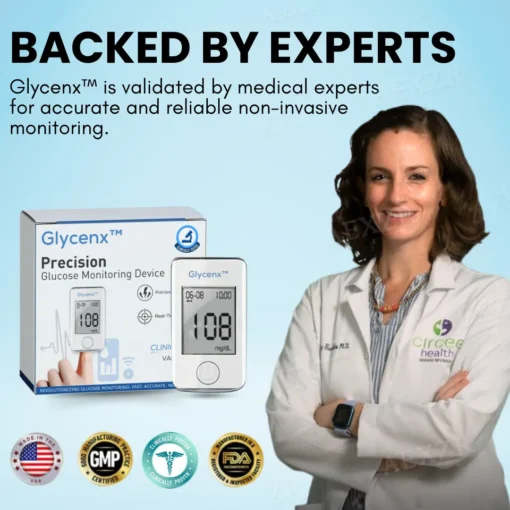 Glycenx™ Precision Glucose Monitoring Device (𝟟𝟘% 𝕆𝔽𝔽 𝗘𝗡𝗗𝗦 𝗜𝗡 𝟭𝟬 𝗠𝗜𝗡𝗨𝗧𝗘𝗦)