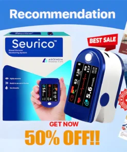 [Official Store]Seurico™ Next-Generation Intelligent Multifunctional Non-Invasive Laser Blood Glucose Meter [99.9% Accuracy]