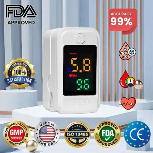 QIAWI™ 🎉NEW YEAR SALE🎉- 𝕤𝕒𝕧𝕖 𝕦𝕡 𝕥𝕠 -𝟟𝟘% 🅾🅵🅵 SugarSense Non-Invasive Laser Blood Glucose Meter